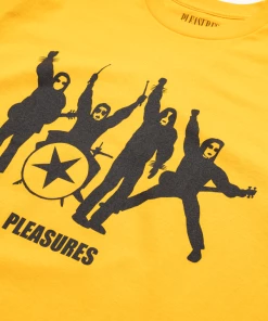 Pleasures Anguish Tee - Gold