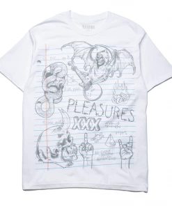 Pleasures Homework Tee - White