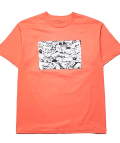 Pleasures Orgy Tee - Coral