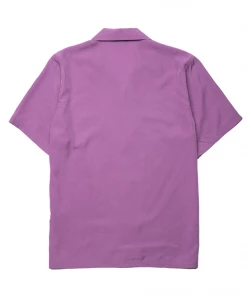 Pleasures Used Button Down Shirt - Purple Latest
