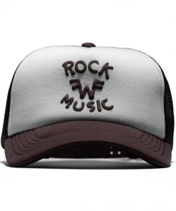 Latest Pleasures Rock Trucker Cap - Brown