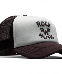 Latest Pleasures Rock Trucker Cap - Brown