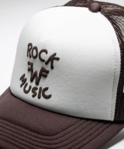 Latest Pleasures Rock Trucker Cap - Brown