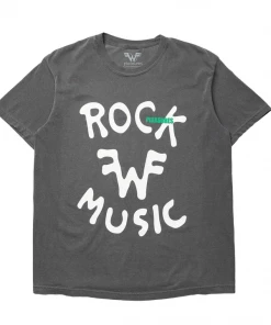 Pleasures Rock Washed Tee - Black Latest