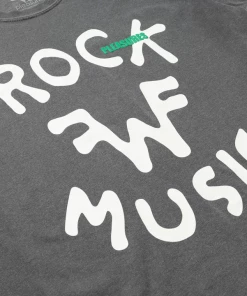 Pleasures Rock Washed Tee - Black Latest
