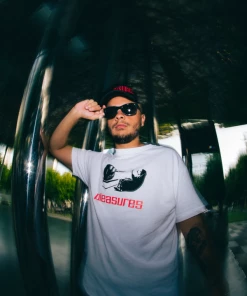 Latest Pleasures TV Tee - White