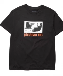 Pleasures TV Tee - Black