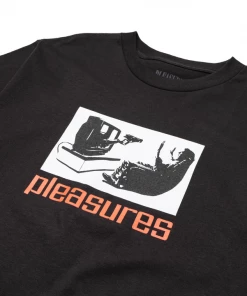 Pleasures TV Tee - Black