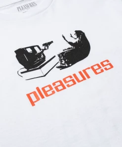 Latest Pleasures TV Tee - White