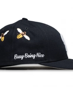 Sneaker Politics Latest Politics X New Era Busy Being Nice Low Pro 59FIFTY Fitted Hat - Navy