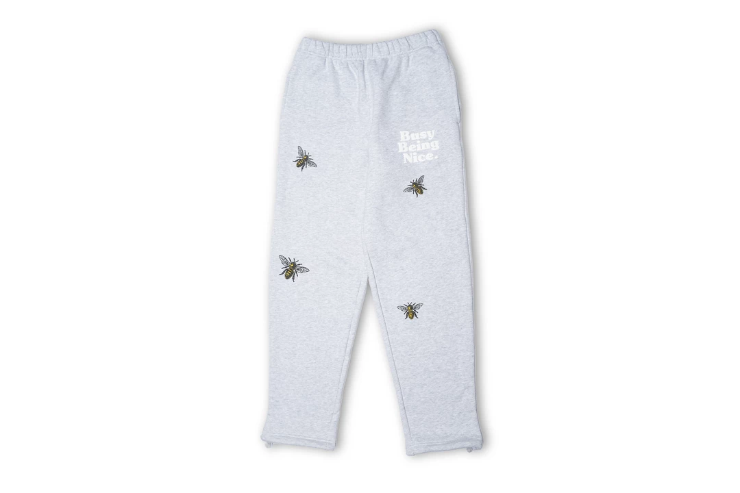 Sneaker Politics Latest Politics Busy Being Nice Sweatpants - Heather Grey 1 Sneaker Politics Latest Politics Busy Being Nice Sweatpants - Heather Grey