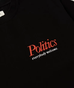 Sneaker Politics Politics Breathe In/Out Tee - Black