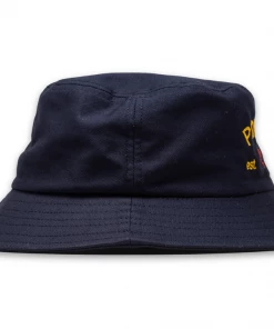 Sneaker Politics Latest Politics Fleur De Lis Bucket Hat - Navy