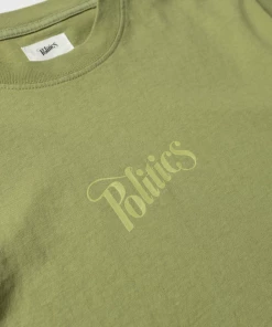 Sneaker Politics Latest Politics Every Days Tee - Sage Powder