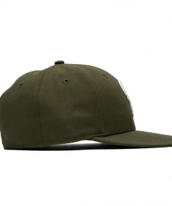 Sneaker Politics Politics X New Era Low Pro 59FIFTY Fitted Hat - Olive/Chrome