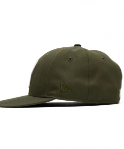 Sneaker Politics Politics X New Era Low Pro 59FIFTY Fitted Hat - Olive/Chrome