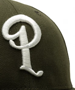 Sneaker Politics Politics X New Era Low Pro 59FIFTY Fitted Hat - Olive/Chrome
