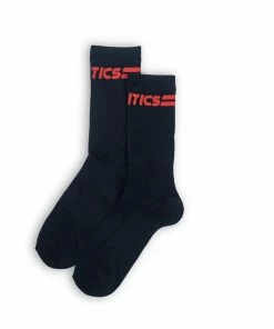 Sneaker Politics Politics Core Tube Socks - Navy/Red