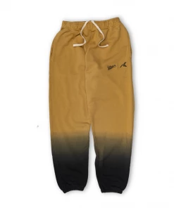Sneaker Politics Politics X Alvin Kamara X Standard Issue Drip Sweatpants - Saints Old Gold/Black Latest