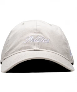 Sneaker Politics Politics X New Era 9TWENTY Hat - Stone