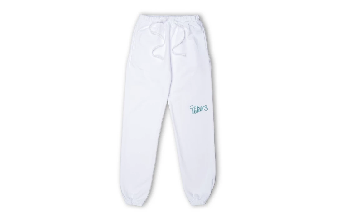 Sneaker Politics Politics Every Days Sweatpants - White 1 Sneaker Politics Politics Every Days Sweatpants - White