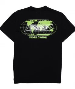 Sneaker Politics Politics Worldwide Tee - Black/Green Latest