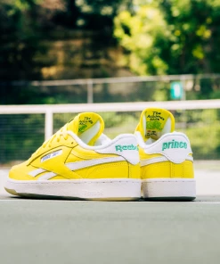 Reebok X Prince Club C 85 -Yellow/White/Blue