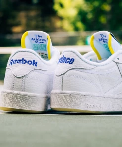 Reebok X Prince Club C 85 - White/Yellow/Blue