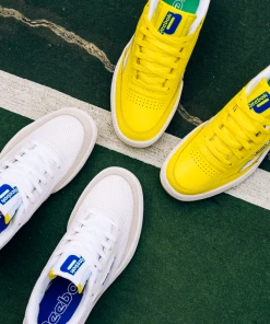 Reebok X Prince Club C 85 -Yellow/White/Blue