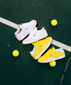 Reebok X Prince Club C 85 - White/Yellow/Blue
