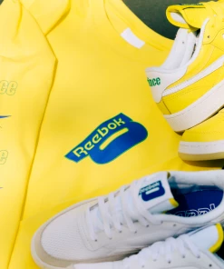 Reebok X Prince Club C 85 - White/Yellow/Blue