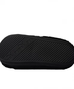Puma Scuff Sherpa Slippers - Black 7 Puma Scuff Sherpa Slippers - Black