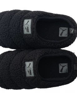 Puma Scuff Sherpa Slippers - Black 9 Puma Scuff Sherpa Slippers - Black