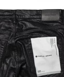 Purple Brand Purple Low Rise Skinny Jean - Black Lustre Snake Print Latest