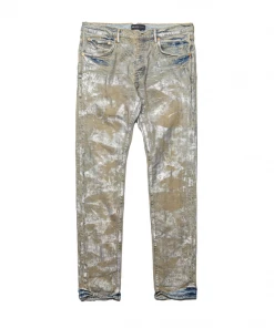 Latest Purple Brand Low Rise Skinny Jean - Earth Jacquard