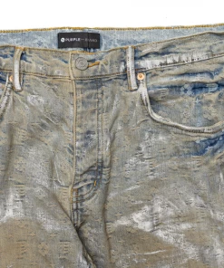 Latest Purple Brand Low Rise Skinny Jean - Earth Jacquard