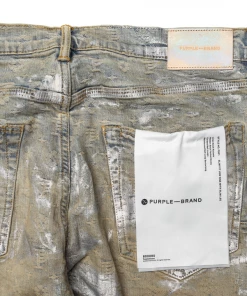 Latest Purple Brand Low Rise Skinny Jean - Earth Jacquard