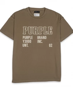Purple Brand Monument Tee - Earth