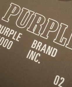 Purple Brand Monument Tee - Earth