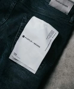 Purple Brand Slim Fit Jeans - Black Wash