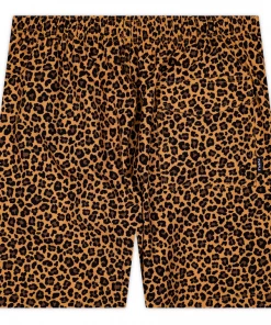 Purple Brand Leopard All-Around Short - Brown