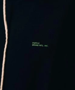 Purple Brand After The Fire Hoodie - Black