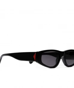 Retro Super Future X Marcelo Burlon Soberano Sunglasses - Black/Red
