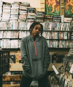 Rokit The Airtime Hoodie - Gravel