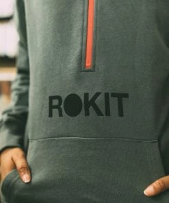 Rokit The Airtime Hoodie - Gravel