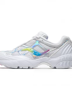 Saucony Grid Web - White/Iridescent