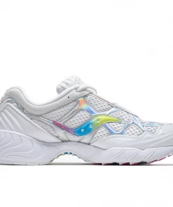Saucony Grid Web - White/Iridescent