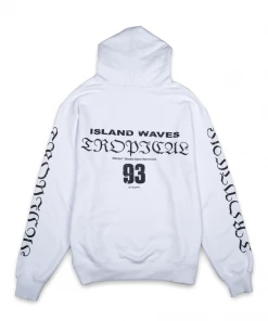 STAMPD Island Waves Hoodie - White