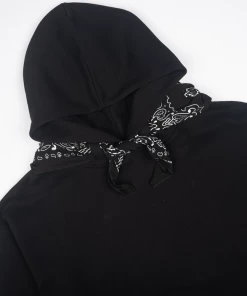 STAMPD Bandana Hoodie - Black