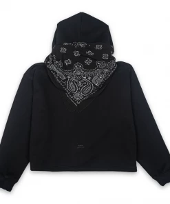 STAMPD Bandana Hoodie - Black